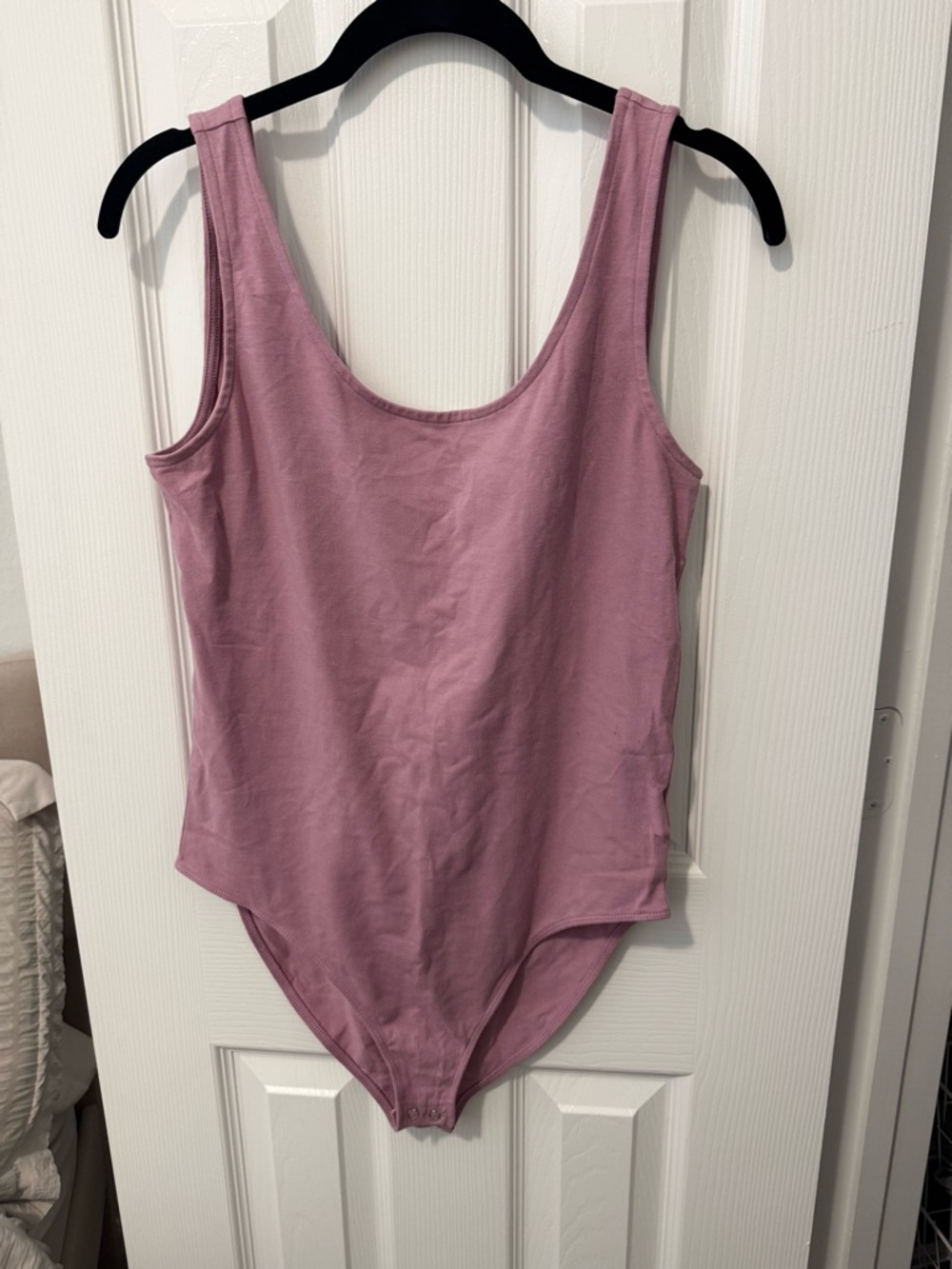 GAP Mauve Tank Scoop Neck Bodysuit